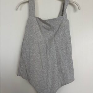 Abercrombie & Fitch Gray Bodysuit